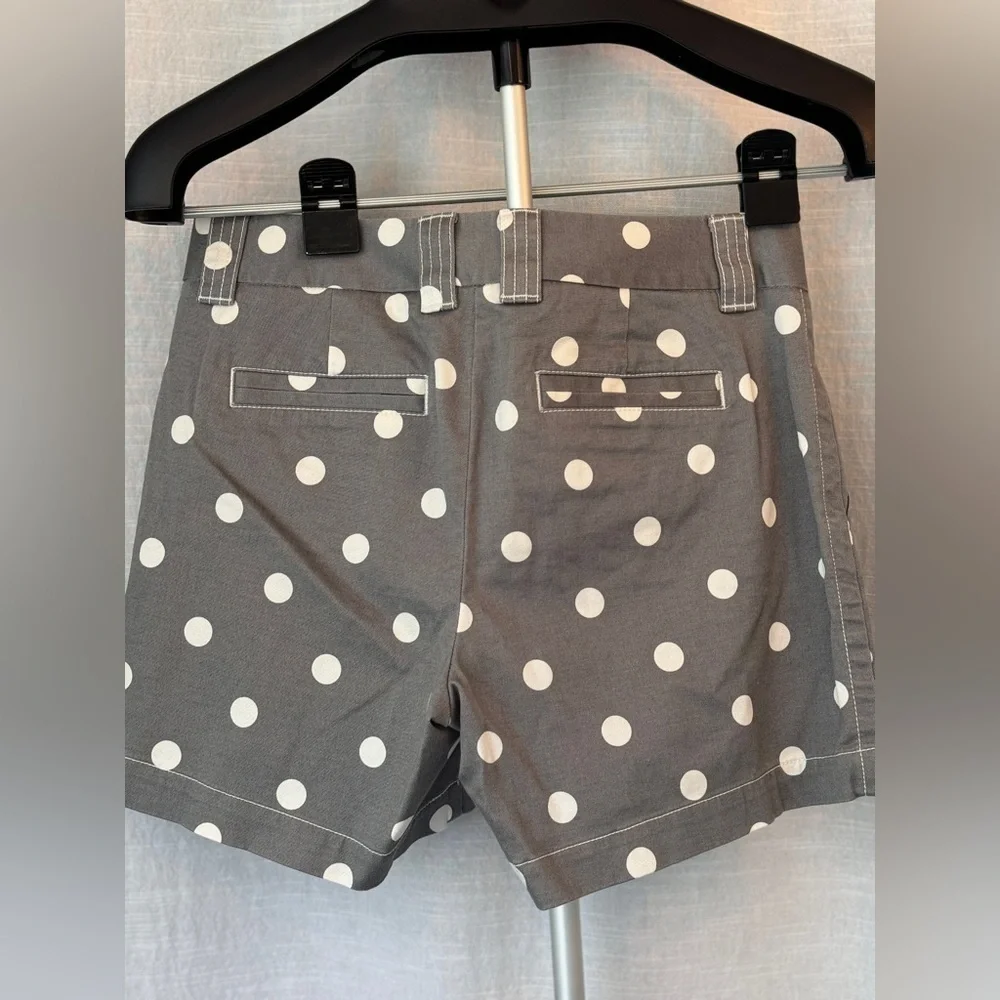 J. Crew Polkadot Stretch Shorts, Size 2